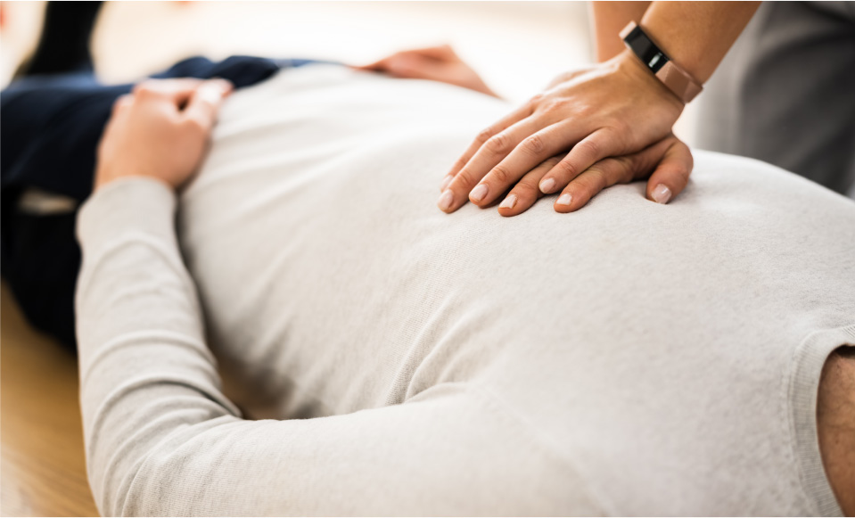 Nurse Applying CPR on Patient
